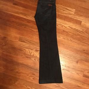 Bell bottom seven jeans